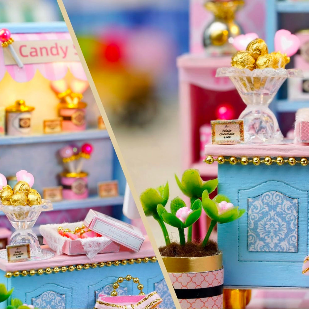 Maison miniature | Magasin de bonbons